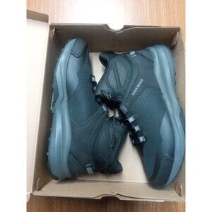 EDDIE BAUER Black RAPOZA OUTDOOR HIKING TRAIL SNEAKER BOOTS MENS 13 47 *NEW*